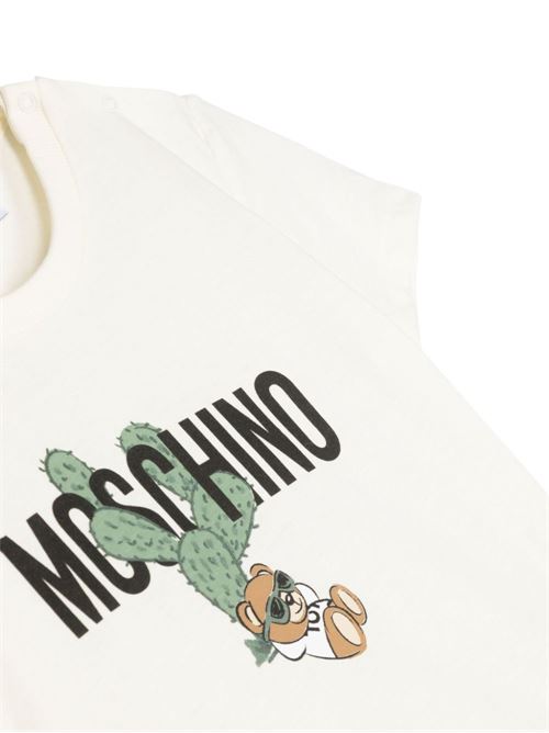 t-shirt bambino manica corta MOSCHINO BABY | MXM032LAA0220059